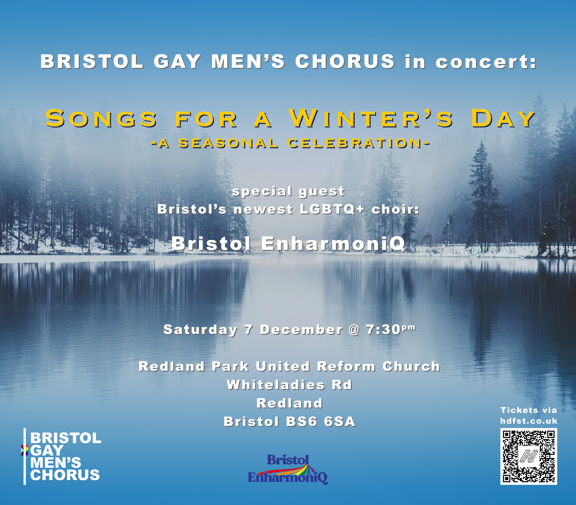 Songs for a Winter's Day - w/special guest Bristol EnharmoniQ